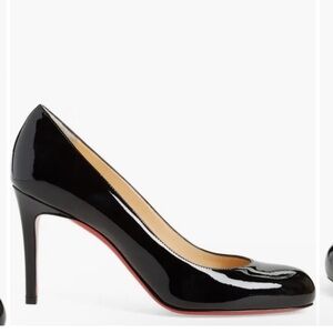 Christian Louboutin Black Patent Leather Heels